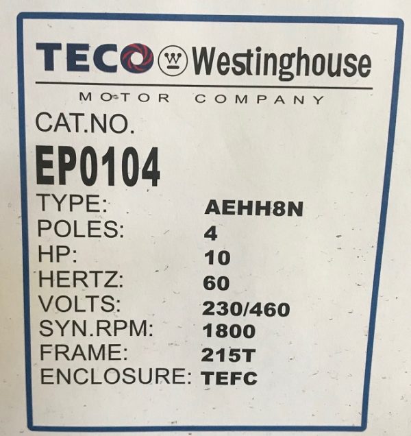 ELM10 3 18 TEFC 215T TEC pic 3